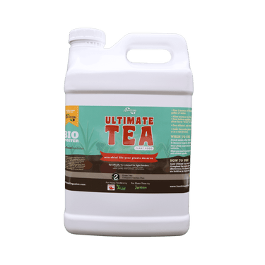 Ultimate Tea Garden Plant Food with organic acids for healthy plants.